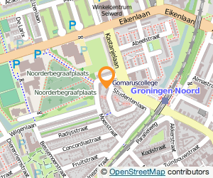 Bekijk kaart van Spits>92 (L.J. Nicolai)  in Groningen