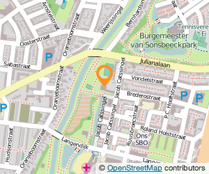 Bekijk kaart van Het Bredercollege, vestiging Jacob Catssingel in Breda