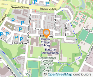 Bekijk kaart van Praktijkcollege in Tilburg