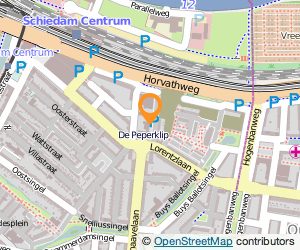 Bekijk kaart van obs De Peperklip  in Schiedam