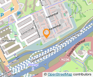 Bekijk kaart van Witte Hand Stukadoors & Schildersbedrijf in Amsterdam Zuidoost