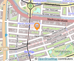 Bekijk kaart van Restaurant Mamouche  in Amsterdam