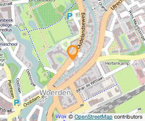 Bekijk kaart van Derks Advocaten en Adviseurs B.V. in Woerden