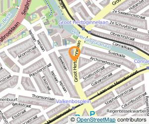 Bekijk kaart van Adviesbureau mr. A.F. Oudt  in Den Haag