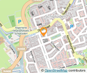 Bekijk kaart van Installatie/Loodgietersbedrijf Hans de Wit in Schipluiden