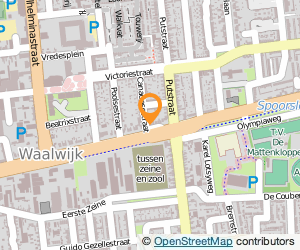 Bekijk kaart van A. Pullens  in Waalwijk