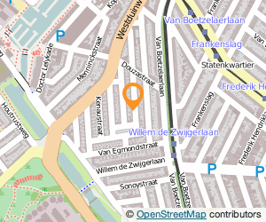 Bekijk kaart van Schilder en Onderhoudsbedrijf Knoester in Den Haag