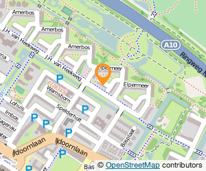 Bekijk kaart van B.V. Algemeen Expertise Bureau Post en Kots in Amsterdam