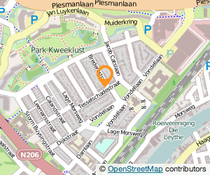 Bekijk kaart van Hendo Snackbar  in Leiden