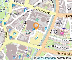 Bekijk kaart van Bureau in Breda