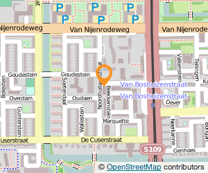 Bekijk kaart van Claudia Rebel in Amsterdam