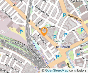 Bekijk kaart van Jan Dammers Casino Royal  in Utrecht