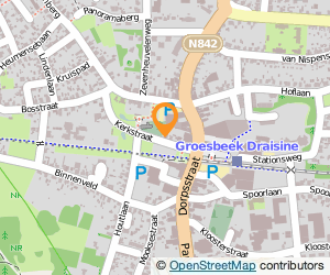 Bekijk kaart van IJssalon Passione  in Groesbeek