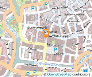 Bekijk kaart van Bar Sybs B.V.  in Leeuwarden