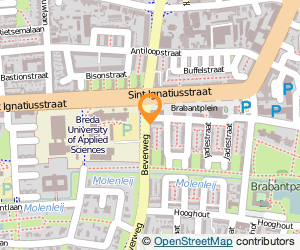 Bekijk kaart van Account Service  in Breda