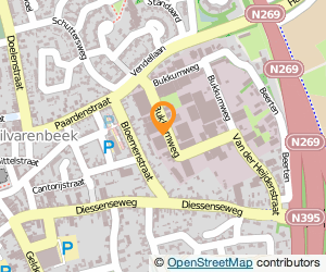 Bekijk kaart van Hz solutions B.V.  in Hilvarenbeek