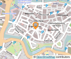 Bekijk kaart van Swolsch friethuys in Zwolle