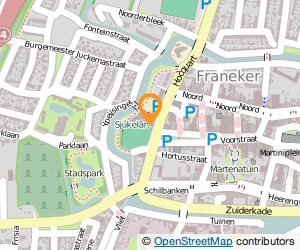 Bekijk kaart van Randstad in Franeker