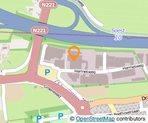 Bekijk kaart van BouwCenter Nijhof in Baarn