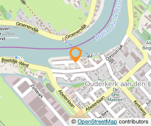 Bekijk kaart van Firma A. Broekhuijsen Scheepvaartbedrijf in Ouderkerk aan den Ijssel