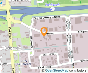 Bekijk kaart van Van der Veen Kantoor- & Speciaalmeubilair B.V. in Zuidbroek
