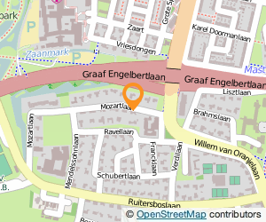 Bekijk kaart van W. Hoogland, Juwelier B.V.  in Breda