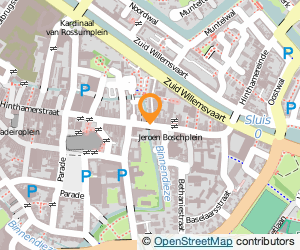 Bekijk kaart van Juvans Bureau Dak-/Thuislozen 's-Hertogenbosch in Den Bosch