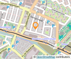 Bekijk kaart van Bouwbedrijf windig home styling in Diemen