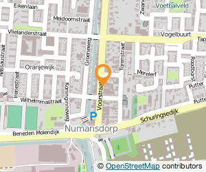 Bekijk kaart van Radio Vos in Numansdorp