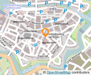Bekijk kaart van Young Men's Shop in Zwolle