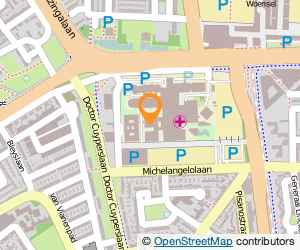 Bekijk kaart van Maatschap Dermatologie St. Catharina-Ziekenhuis in Eindhoven
