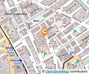 Bekijk kaart van Locus Publicus  in Delft