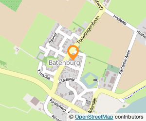 Bekijk kaart van Katholieke Basisschool St Jan Baptist in Batenburg
