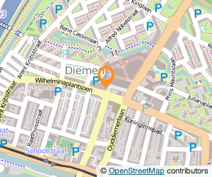 Bekijk kaart van Rabobank Amsterdam in Diemen
