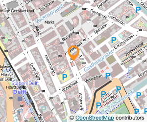 Bekijk kaart van Galerie Glashelder  in Delft