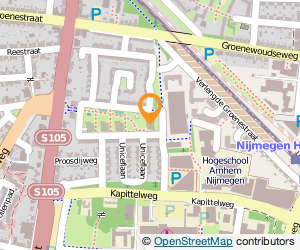 Bekijk kaart van C.M.A. Buys, tandarts  in Nijmegen