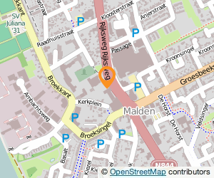 Bekijk kaart van Gemeente Heumen  in Malden