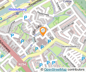 Bekijk kaart van Psychotherapeutisch Centrum De Viersprong in Middelburg