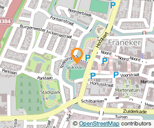 Bekijk kaart van Praktijk Jette A. Begeer  in Franeker
