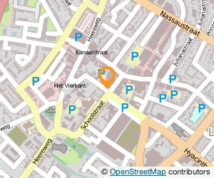 Bekijk kaart van Parketmeester in Lisse