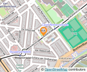 Bekijk kaart van Fysiotherapie MC Loudon  in Den Haag