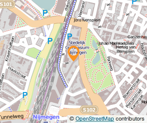 Bekijk kaart van Wetzels Tandarts in Nijmegen
