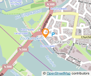 Bekijk kaart van Restaurant IJssalon De Boeter  in Zoutkamp