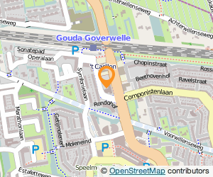 Bekijk kaart van Widex Nederland B.V.  in Gouda