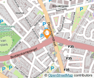 Bekijk kaart van Striction B.V.  in Enschede