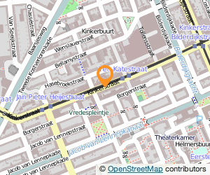 Bekijk kaart van Bril Kinkerstraat B.V. t.h.o.d.n. Peale Opticiens in Amsterdam