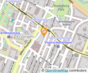 Bekijk kaart van Nieuwe Park Rozenburgschool  in Rotterdam
