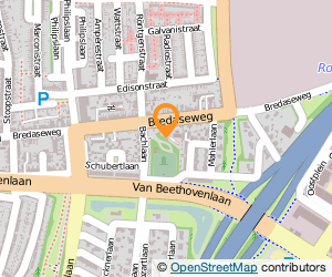Bekijk kaart van J. van Gulik  in Roosendaal