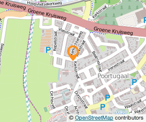 Bekijk kaart van Praktijk Voetverzorging 'Mieke Verstralen' in Poortugaal