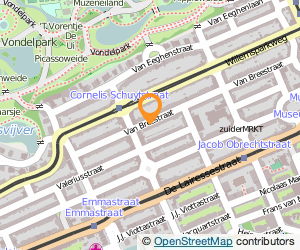 Bekijk kaart van Waldemar Post  in Amsterdam
